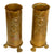 Original German WWI 75mm Shell Casing Great War Commemorative Matched Vases - 2 Items Original Items