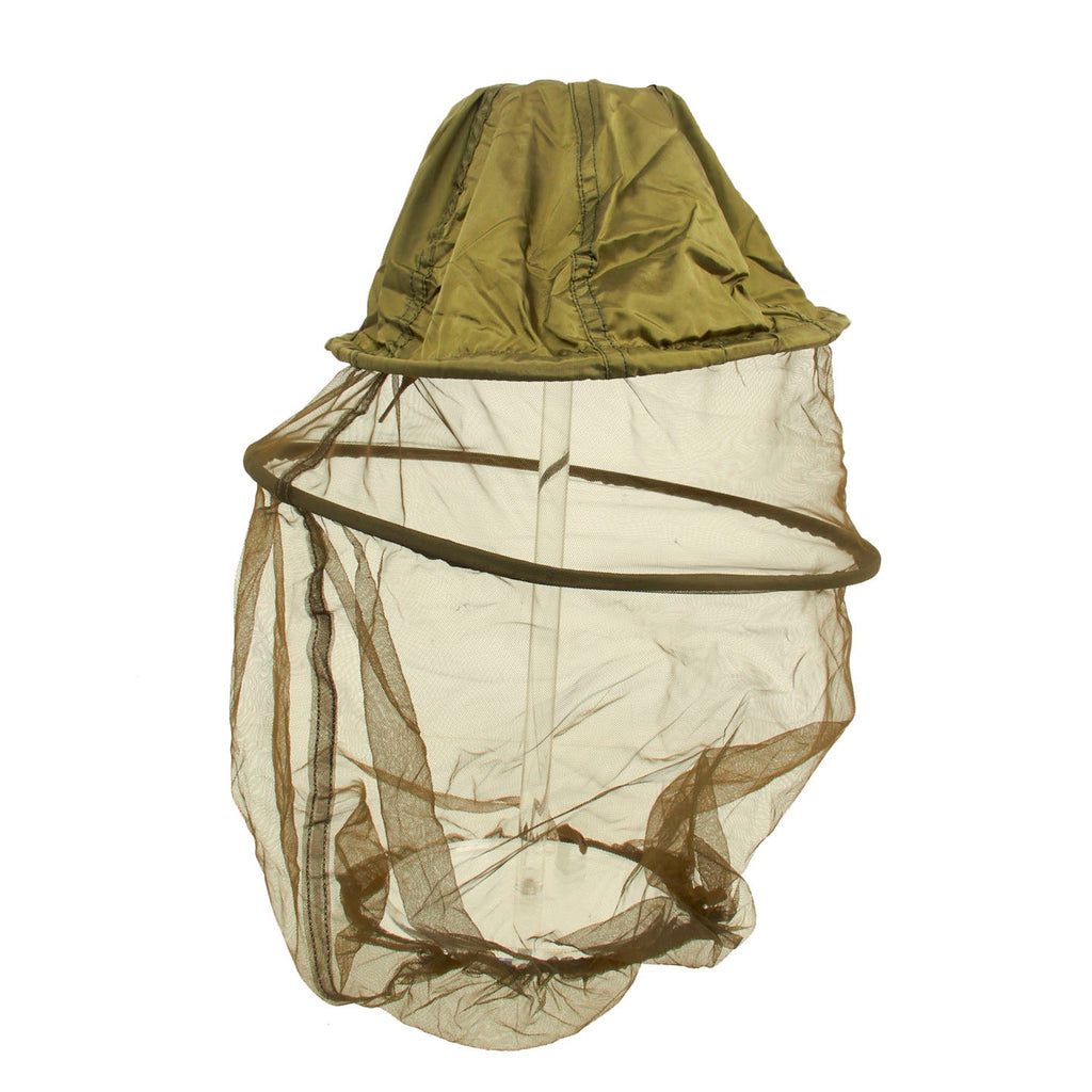 Original U.S. Vietnam War Era Helmet Style Mosquito and Insect Protective Net Original Items