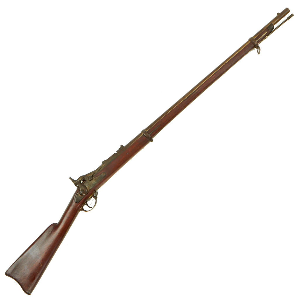 Original U.S. Civil War Springfield M-1863 Rifle Converted to M-1868 Trapdoor Rifle using ALLIN System in 1870 - Serial 47312 Original Items