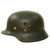 Original German WWII 1938 dated “Droop-Tail” Luftwaffe M35 Former Double Decal Steel Helmet - Massive Size! Marked ET68 Original Items