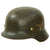 Original German WWII 1938 dated “Droop-Tail” Luftwaffe M35 Former Double Decal Steel Helmet - Massive Size! Marked ET68 Original Items
