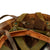 Original U.S. WWII Korean War Named M1 Schlueter Front Seam Helmet with Capac / Westinghouse Paratrooper Liner and British Helmet Net Original Items