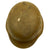 Original German WWII M42 Textured Sand Camouflage Helmet with 58cm Liner & Chinstrap - stamped ckl66 Original Items