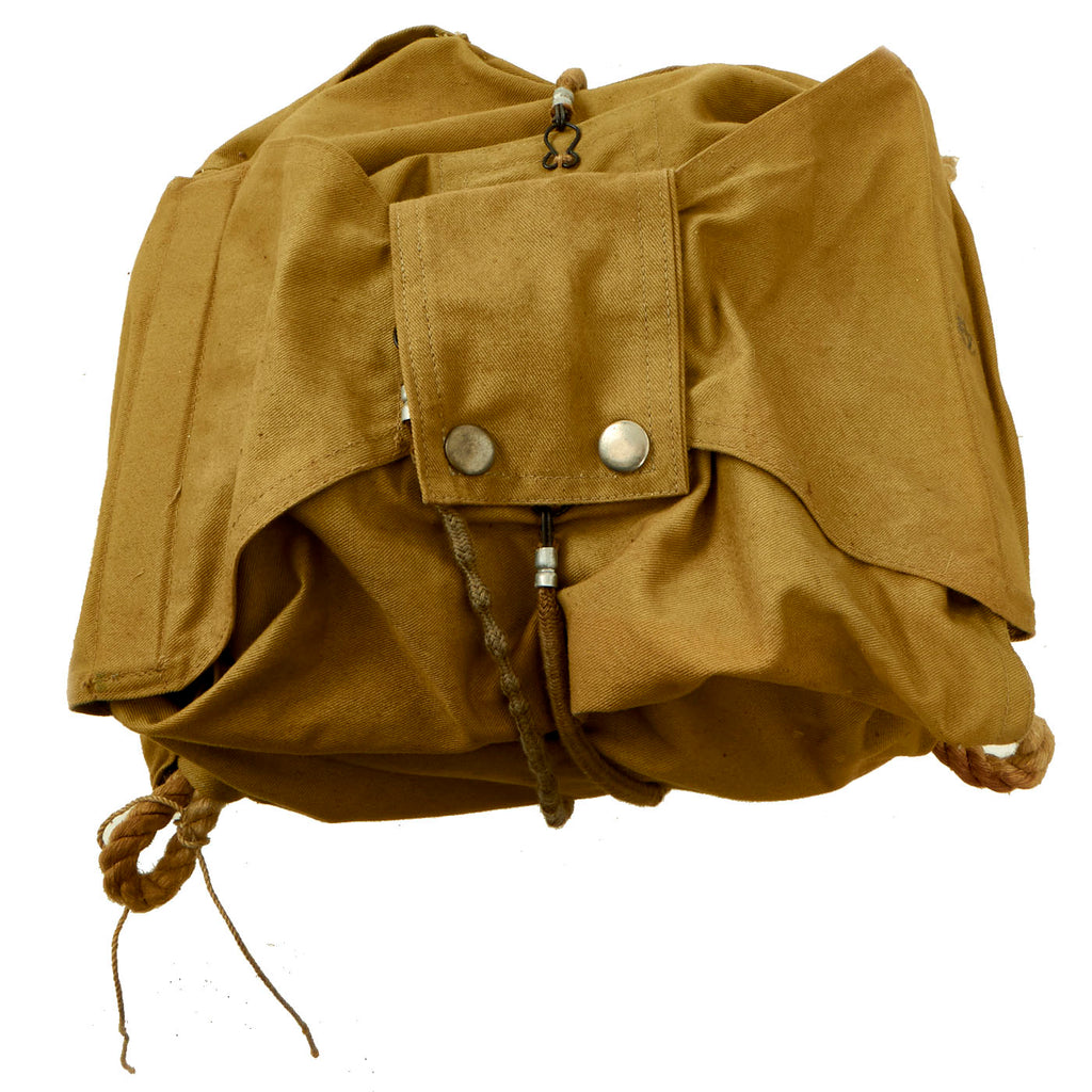 Original Japanese WWII Marine Paratrooper Cargo Parachute - Dated 1944 Original Items