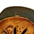 Original German WWII Army Heer M40 No Decal Steel Helmet with Textured Overpaint & 55cm Liner - Q62 Original Items
