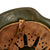 Original German WWII M42 Army Heer No Decal Complete Helmet with Provenance Tag - Stamped hkp64 Original Items