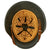 Original German WWII M42 Single Pocher Decal Army Heer Helmet with 57cm Liner & Chinstrap - stamped NS64 Original Items