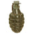 Original U.S. WWII Inert Early War MkII Pineapple Fragmentation Grenade With M10A3 Fuze and M41A1 Transportation Canister Original Items