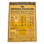 Original German WWII Nalfag Air Raid Panel on Chemical Warfare Agents - 23 ½” x 33 ¼” Wall Chart Original Items