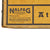 Original German WWII Nalfag Air Raid Panel on Chemical Warfare Agents - 23 ½” x 33 ¼” Wall Chart Original Items