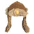 Original Japanese WWII Imperial Japanese Navy Construction Engineers Winter Rabbit Fur Cap - Rare Original Items