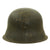 Original German WWII M42 Army Heer Helmet with Dome Stamp, 58cm Liner & Chinstrap - marked NS66 Original Items
