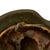 Original German WWII Service Worn M42 Single Decal Army Heer Helmet with Relic 56cm Liner - stamped ckl64 Original Items