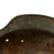 Original German WWII Heer Battle Damaged M40 Single Decal Helmet Shell With Sand Camouflage - EF64 Original Items