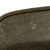 Original German WWII Heer Battle Damaged M40 Single Decal Helmet Shell With Sand Camouflage - EF64 Original Items