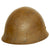 Original Japanese WWII Type 90 Army Helmet with Complete Liner and Chinstrap - Tetsubo Original Items