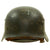 Original German Pre WWII 1937 Dated Former Double Decal M35 Steel Helmet with 53cm Liner & Chinstrap - SE60 Original Items