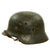 Original German Pre WWII 1937 Dated Former Double Decal M35 Steel Helmet with 53cm Liner & Chinstrap - SE60 Original Items