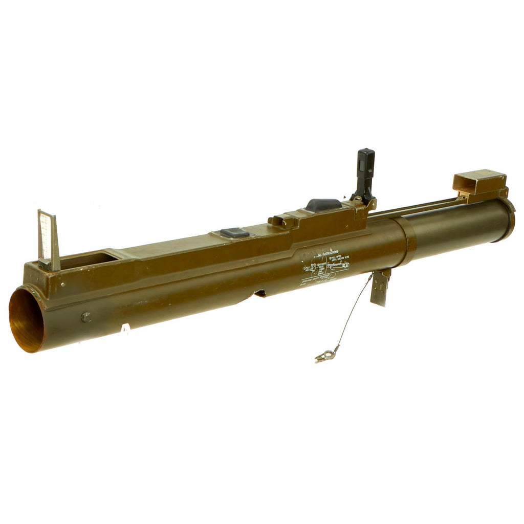 Original U.S. Vietnam War Era Complete M72A2 Light Anti-Armor Weapon “LAW” Tube - Dated 1973 - INERT Original Items