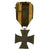 Original Imperial German WWI Lot: Brass Iron Cross 1914, Black Wound Badge, Dogtag & Shrapnel Letter Opener - 4 Items Original Items