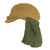 Original WWII Japanese Naval Landing Forces Officer Cotton Forage Cap With Rare Original Havelock dated 1944 - SNLF Original Items