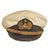Original Japanese WWII U.S. Captured Imperial Japanese Merchant Marine Captain’s Visor - Taken From Torpedoed Japanese Vessel Original Items