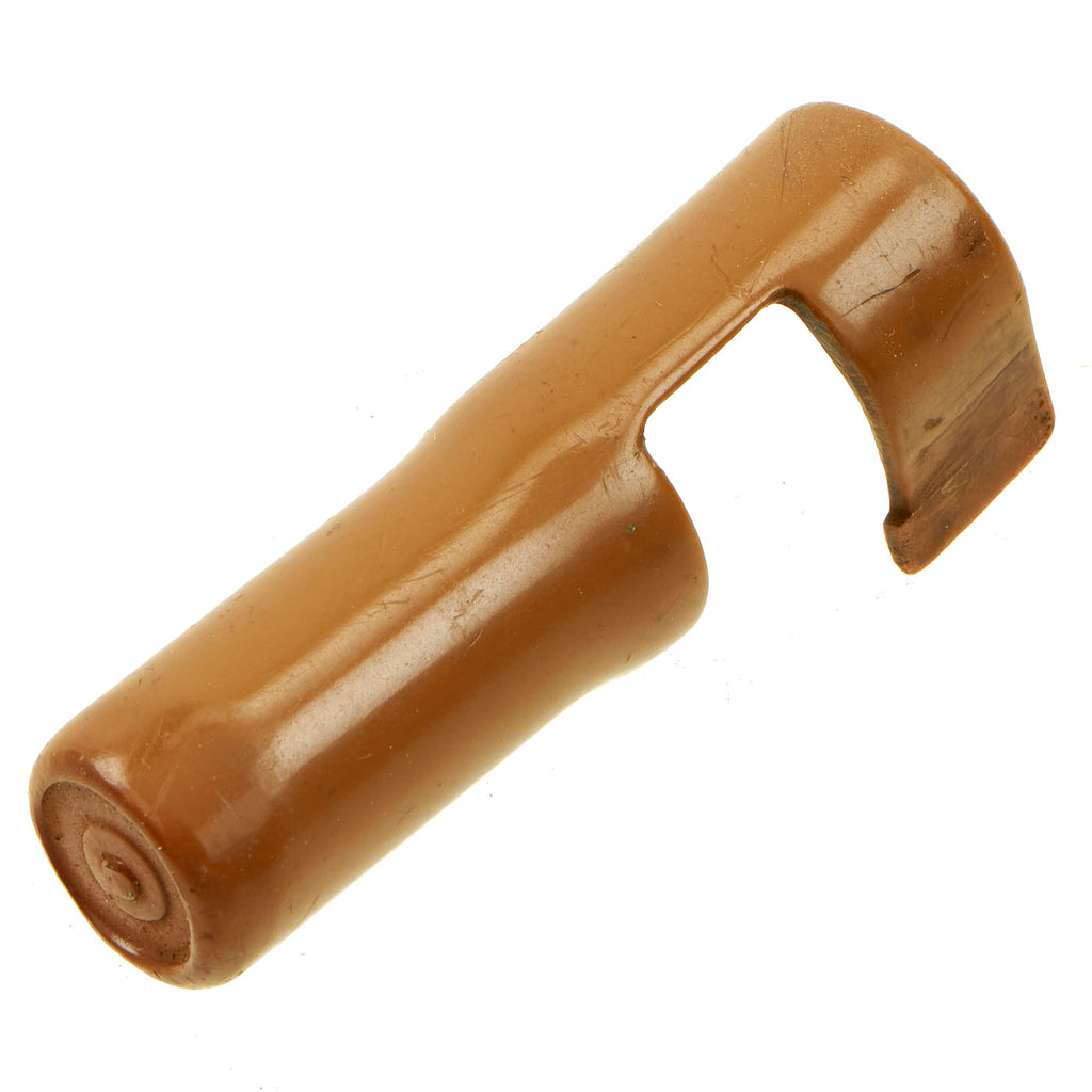 Original Japanese WWII Arisaka Rifle Bakelite Muzzle Cover Original Items