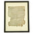 Original German WWII Framed 1941 Kriegsmarine U-Boat Document Salvaged From The Captain’s Cabin of U-352 Which Sunk of the Coast of North Carolina, USA - With Diver’s Testament Original Items
