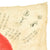 Original Japanese WWII Hand Painted Cotton Good Luck Flag with Many Signatures - 27" x 31" Original Items