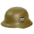 Original German WWII Militaria Collector Lot with "Wedding Helmet", Heer Belt Buckle & More! - 8 Items Original Items