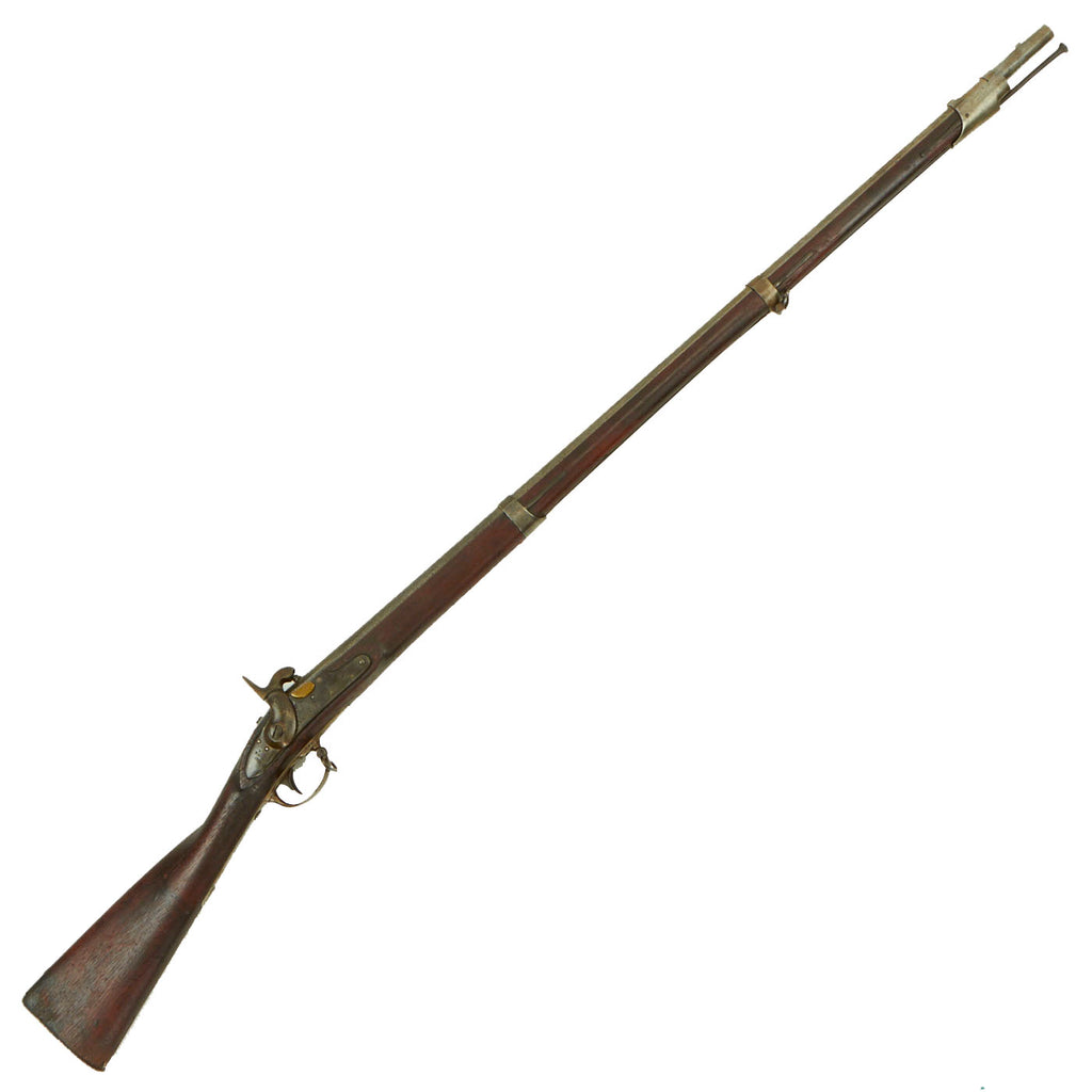 Original U.S. Springfield M1822 Eli Whitney Contract Cone in Barrel Percussion Converted Musket - dated 1834 Original Items