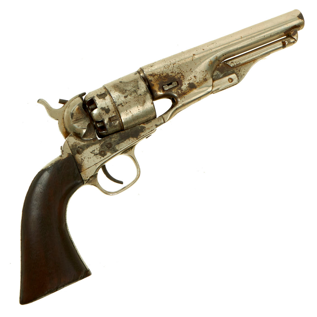 Original U.S. Civil War Frontier Modified Colt M1860 Army .44cal Percussion Revolver made in 1862 - Serial 69164 Original Items