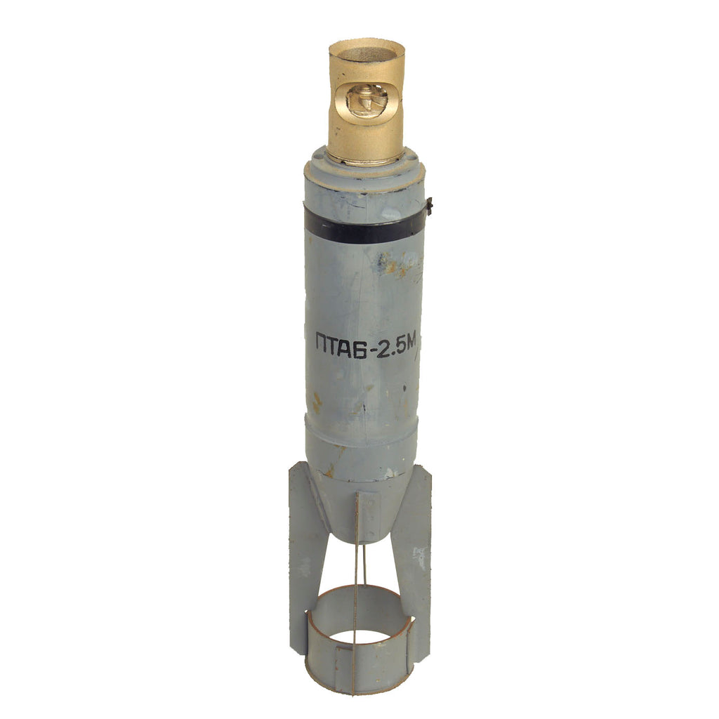 Original Soviet Union PTAB-2.5 Aerial Cluster Bomb - INERT EOD Trainer Original Items
