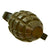 Original U.S. WWII Inert MkII Pineapple Grenade with Yellow Ring & M10A2 Fuze Original Items