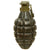Original U.S. Pre-WWII Inert Early MkII Pineapple Grenade with Fuze - Black 1920s/30s Era Original Items