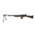 Original U.S. WWII BAR Browning 1918A2 Display Gun Constructed with Genuine Parts - Live Barrel Dated 1943 Original Items