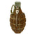 Original Rare U.S. WWI Mark I Pineapple Hand Grenade with Fuze - Inert Original Items