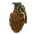 Original Rare U.S. WWI Mark I Pineapple Hand Grenade with Fuze - Inert Original Items