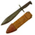 Original U.S. WWI Model 1917 Bolo Knife by Plumb with Canvas Scabbard - dated 1918 Original Items