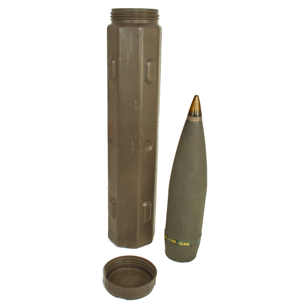 Original U.S. Global War on Terror 155mm Non-Pyrotechnic Battlefield Effect Simulator With Transport Case - Mil Sim Fx Original Items