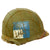 Original U.S. Korean War Era Netted McCord M1 Helmet With Painted Civil Defense Auxiliary Police Westinghouse Liner Original Items