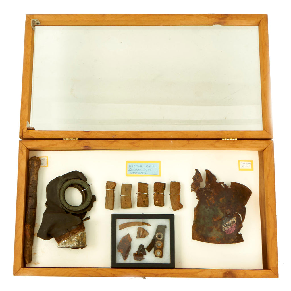 DRAFT WWII German Relic Fallschirmjager Museum Display Original Items