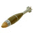 Original U.S. Global War on Terror Inert M720 60mm Mortar Round With M734 Multi-Option Fuze - M224 Mortar System Original Items