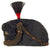 Original Victorian Era Officer Astrakhan Hat of the Sherwood Rangers With Original Storage Tin Original Items