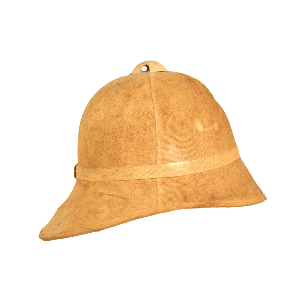 Original Pre-WWI U.S. Army Model 1889 Summer Tropical Sun Helmet Original Items