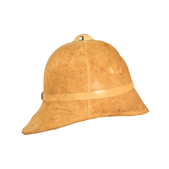 Original Pre-WWI U.S. Army Model 1889 Summer Tropical Sun Helmet Original Items