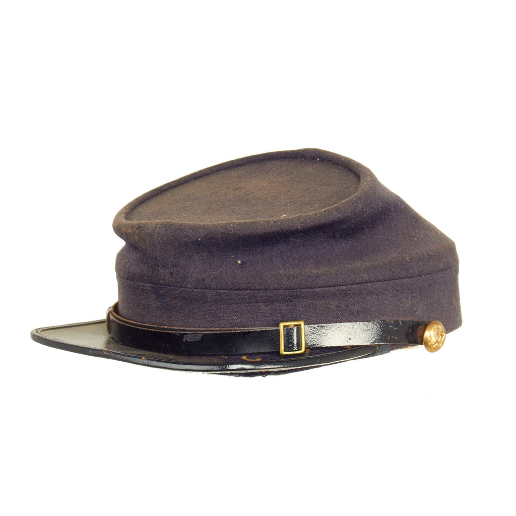 Original U.S. Civil War / Early Indian Wars Private Purchase Chasseur Style Pattern Kepi With Pre - Civil War Infantry “I” Side Buttons Original Items