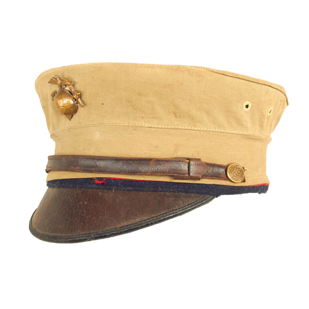 Original WWI U.S. Marine Corps Named M1917 Dress Blue Enlisted Bell Cr –  International Military Antiques