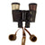 Original WWII Imperial Japanese 7 X 7.1° Binoculars by Toykyo Optical - TOKO With Canvas Case Original Items