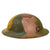 Original U.S. WWI M1917 Third United States Army Camouflage Painted Doughboy Helmet - Shell Only Original Items